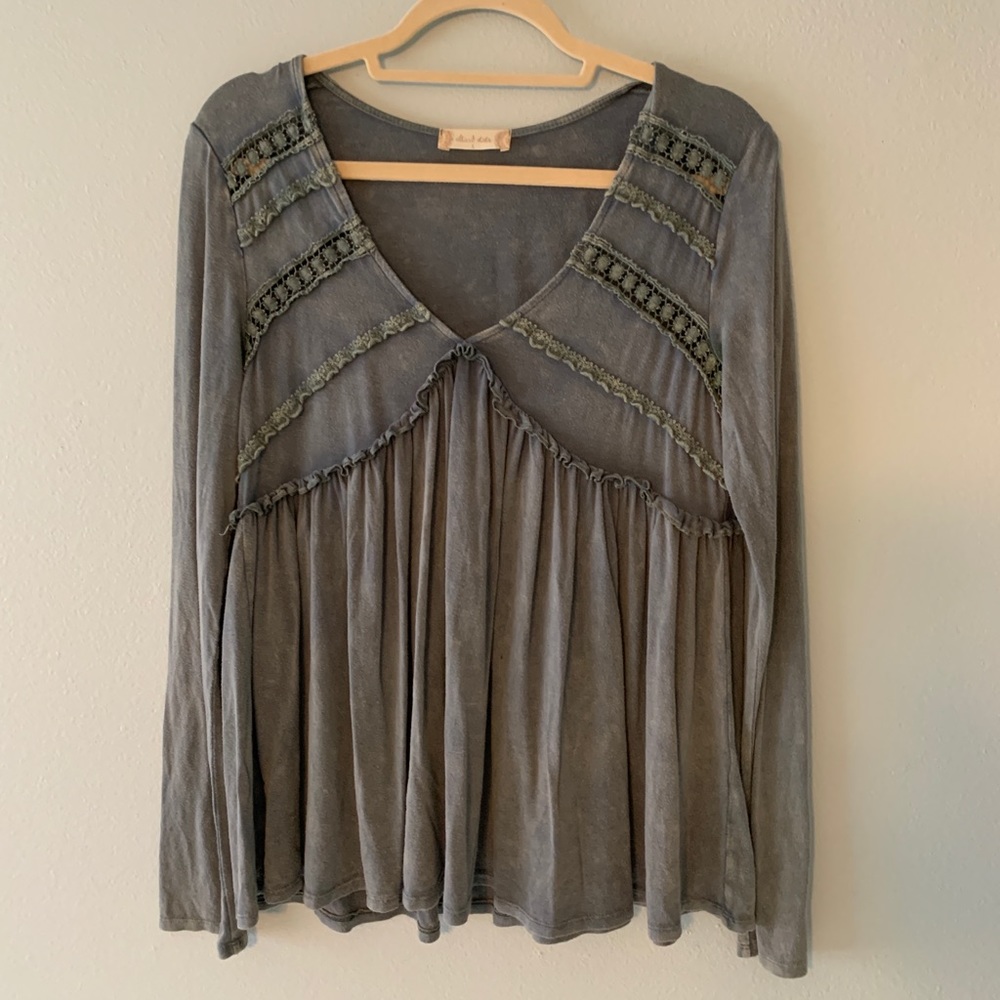 Altar’d State Soft Long Sleeve Blouse